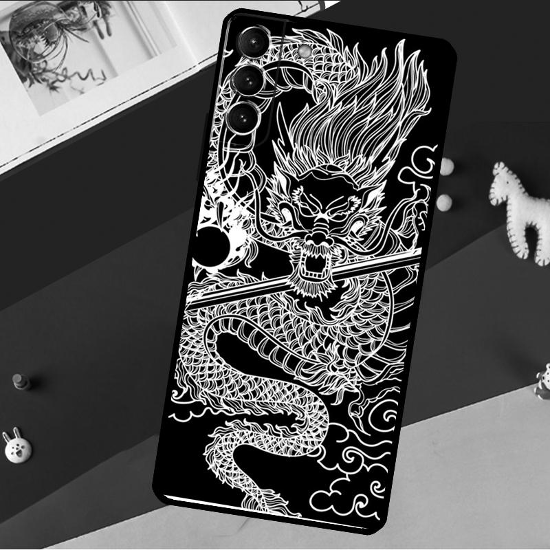 DRAGON TATTOO JAPANESE Funda For Samsung Galaxy S26 Ultra S24 S22 S23 S25 Plus S20 S21 FE S9 S10 S25 FE Phone Case