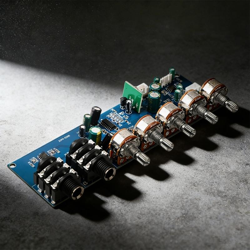 Professional Sound Amplifier Module with Build In Delay And Effects Suitable for Karaoke Systems & Performances