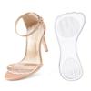 Transparente Silikon-Gel-Fersenkissen Anti-Rutsch Stoßdämpfende Einlagen für High Heels Sandalen Ganztägiger Komfort Polster