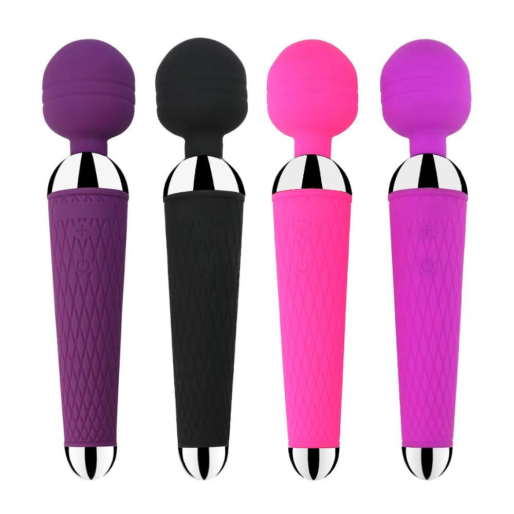 New USB Rechargeable Microphone G-spot Vibrator Massager Waterproof Dual Vibration Sex Toys for Women Adult Product for Woman