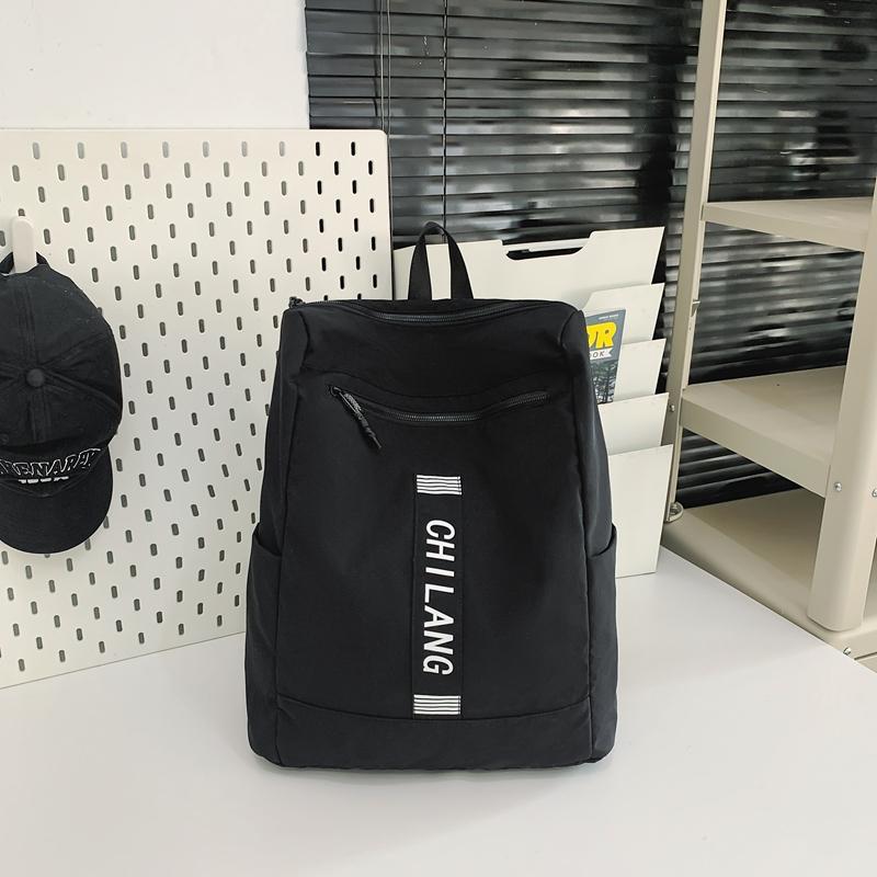 Men Large Capacity Backpack Middle School Student Schoolbag Women Outdoor Lightweight Travel Backpack