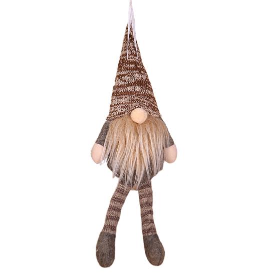 Weihnachtsmann, Zwerg, Wald, gesichtslos, Anhänger, Puppe, Zuhause, Café, Urlaub, Dekor, Geschenk, Spielzeug