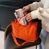 Damen Umhängetaschen Canvas Einfarbig Lässige Tragetasche Damen Messenger Schultertasche Markendesigner Simplicity Mädchenhandtaschen