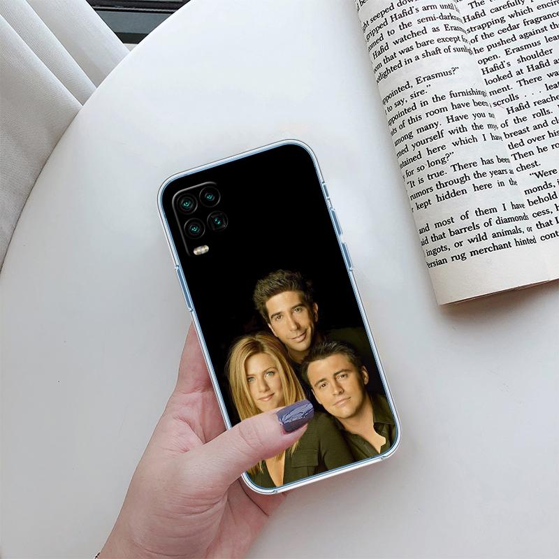 RP29 F-friends Transparent Phone Case for Motorola Moto G7 G8 G9 G84 G85 G73 G24 G15 Z2 Play Power Plus