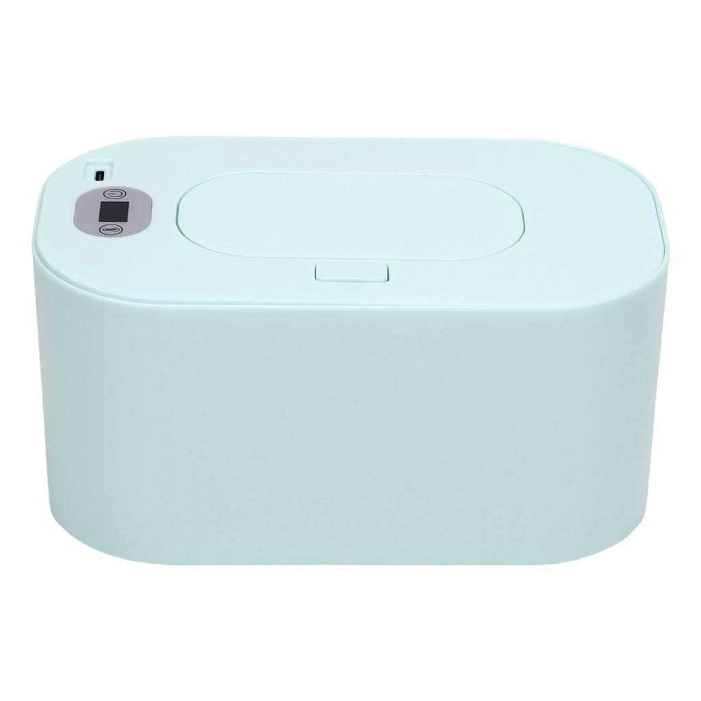 Wipe Warmer Safe USB Powered Fast Even Heating Portable Wipe Heater for Home Car Outdoor Green Temperature Adjustment
