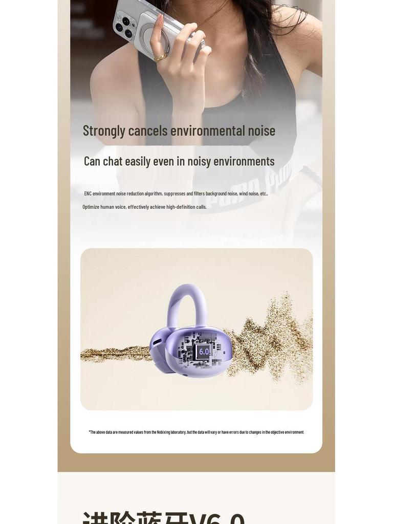 New 2025 Butterfly Bluetooth Ear Clips – Wireless Open-Type Earphones