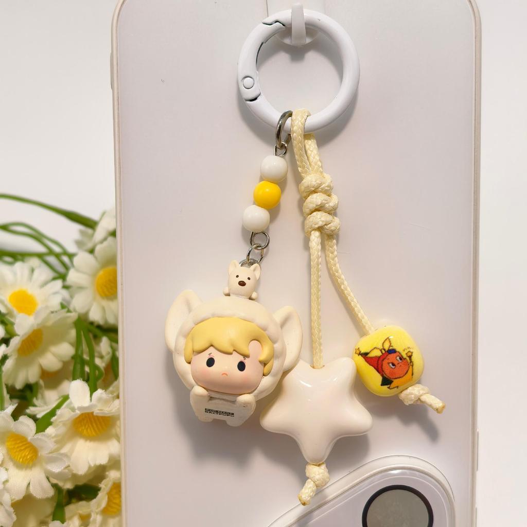 Pajama Series Cute Braided Phone Charm & Backpack Hugging Accessory