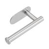 Wall Mount Tissue Roll Rack Silver Paper Roll Holder Durable Paper Roll Rack  Space Saving