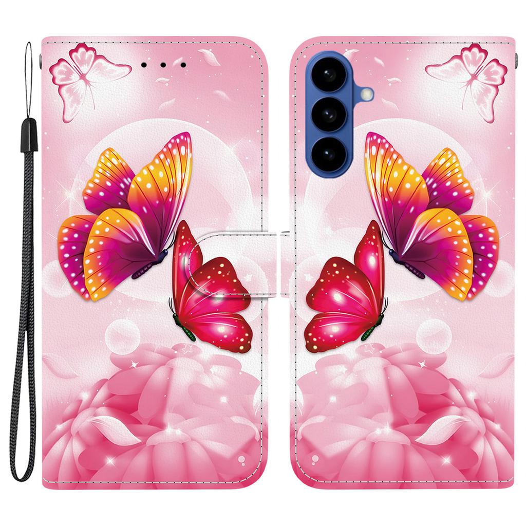 For Samsung Galaxy S26/S26 Pro Case Pattern Printing Leather Flip Wallet Phone Cover with Lanyard