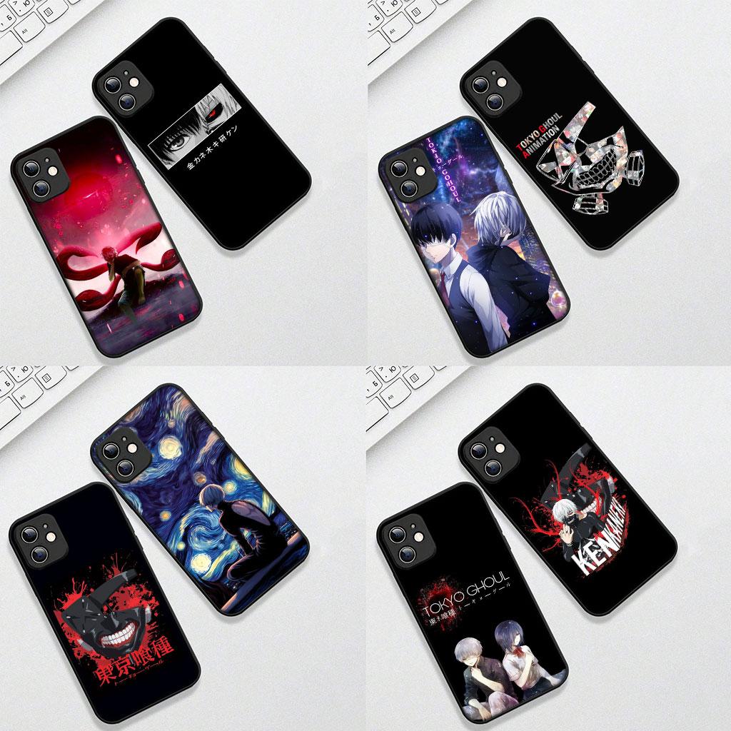 Cover for Samsung Galaxy A05 A06 A14 A50 A51 A52 A12 A13 A17 A70 A07 A25 A26 A56 A23 M53 Case Tokyo Cartoon Ken Kanekis Ghouls