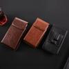 Funda de Cintura con Pinza de Cinturón de Cuero Funda para Teléfono Color Sólido Colgante de Cinturón para Teléfono Móvil Teléfono Móvil
