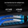 Shengwei FLFK-0101 LC-FC Single-Mode Armored Fiber Optic Patch Cable