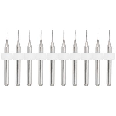 10pcs 0.4mm Cleaning Needle Nozzle Drill Bits Tungsten Carbide Accessory for 3D Printer