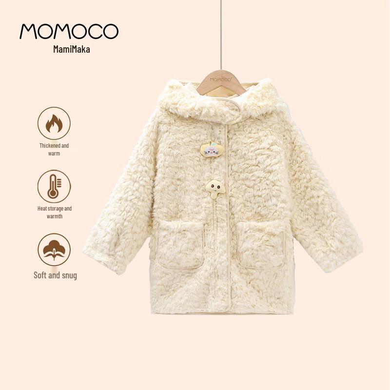 

MOMOCO 2025 Winter Girls Hooded Jacket 120