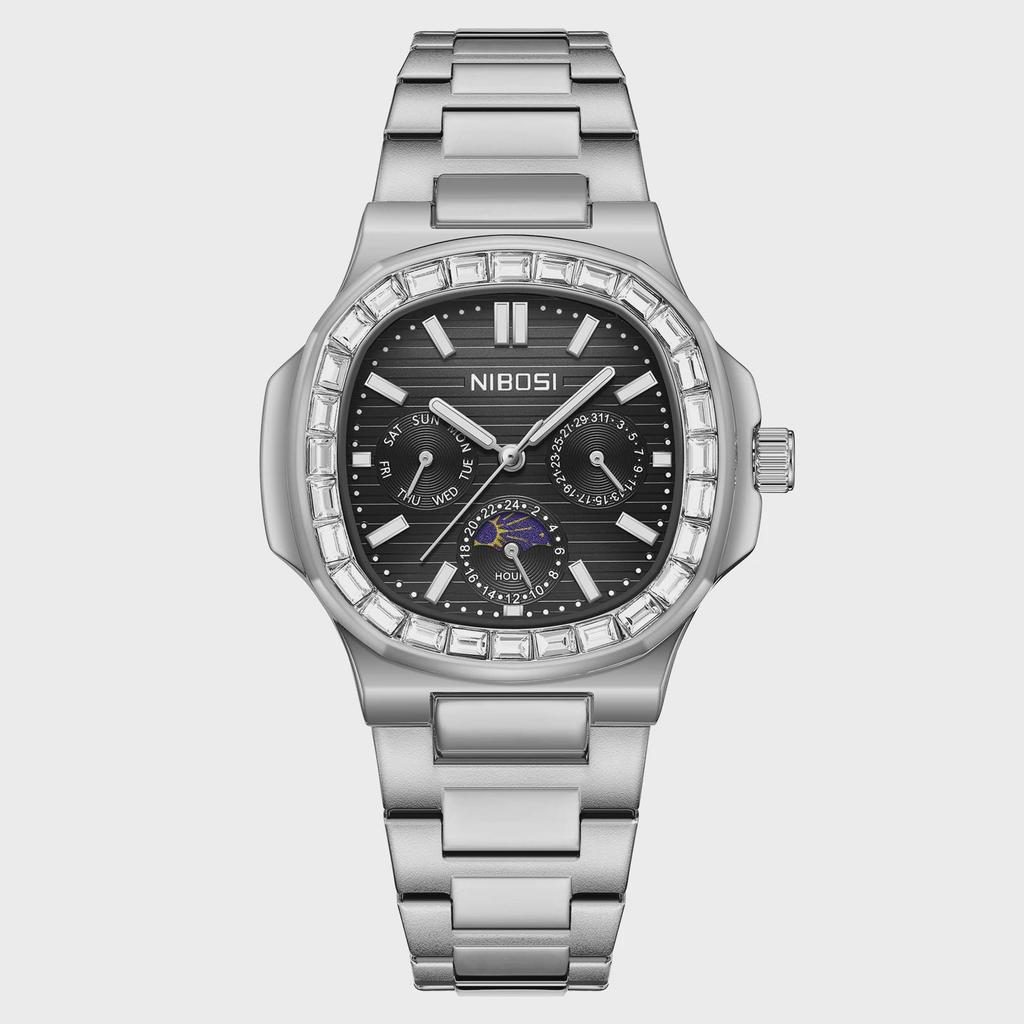 Fashion Men Watches Luxury Date Miyota Quartz Watch Men Waterproof Stainless Steel Male Clocks Reloj Hombre