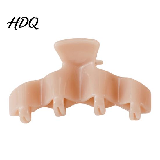 Anti-slip Hair Claw with Anti-Slip Teeth Large Wavy Design Shark Clip Clip