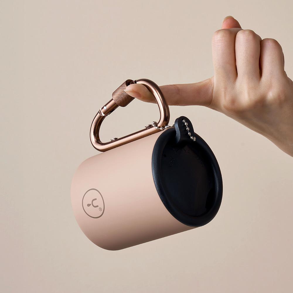 STAY24 Stainless Steel Ping Ping Mug (220ml) Cup BPA Free Beige