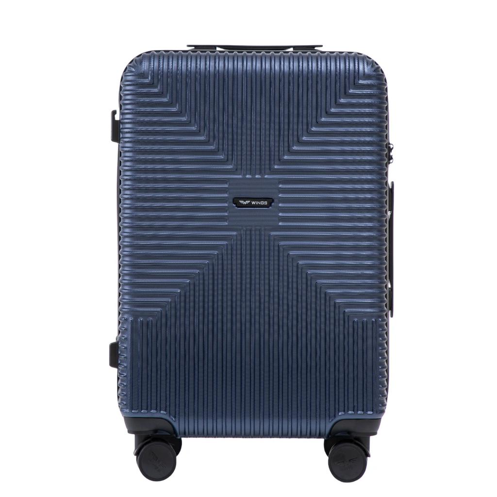Wings Pc Eco Jackdaw 24" Blue Medium Suitcase