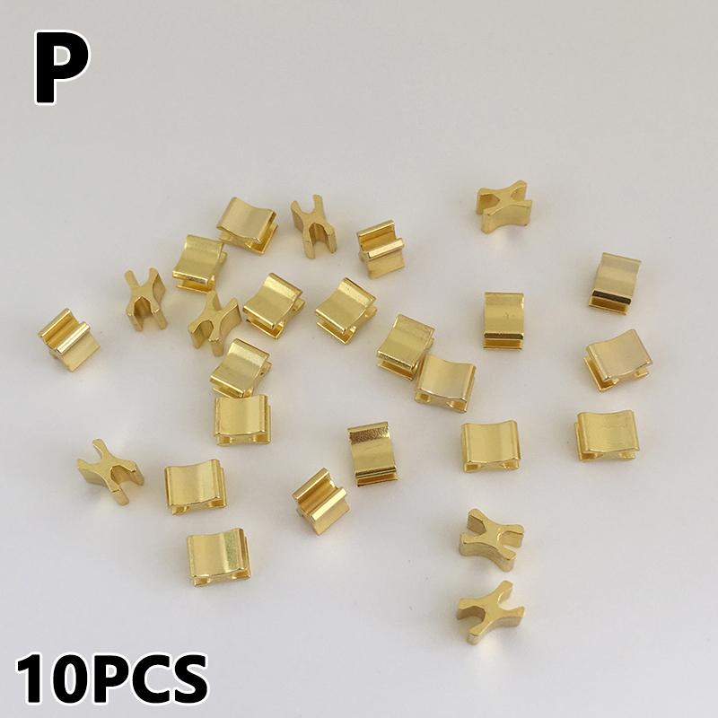 10Pcs Metal Zipper Head Sliders Retainer Insertion Pin Zipper Kit 3# 5# 8# Top Stop DIY Accessories Plug Zipper Repair Tool