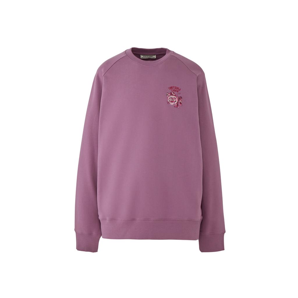ONITSUKA TIGER Sweat Top Fashion Casual Crew Neck Pullover Sweatshirt Unisex Tops 2183B537-500
