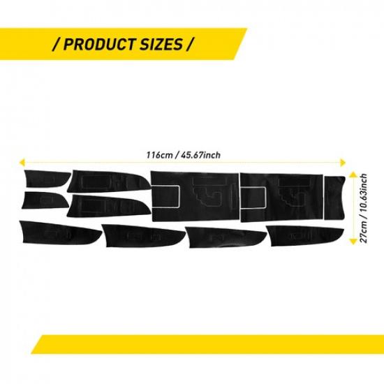 Carbon Fiber Gear Shift Box Panel Cover Trim For LEXUS IS250 300 350 2006-2012