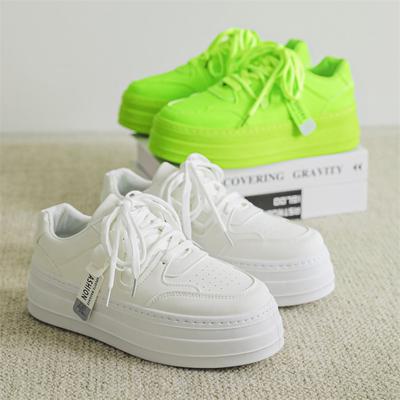 Vendita Calda Tendenza 2024 Scarpe da Ginnastica Bianche Uomo Scarpe Rialzanti Uomo Autunno Piattaforma Scarpa Casual Uomo Designer Scarpe da Skateboard