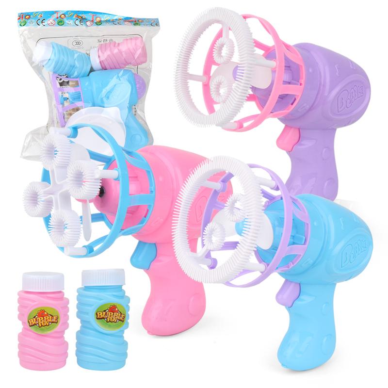 Magic Bubble Blower Machine Electric Automatic Bubble Maker Mini Fan Kids Outdoor Toys Wedding