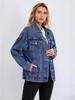 New European and American Style Women's Versatile Denim Jacket - Spring/Autumn Loose Fit