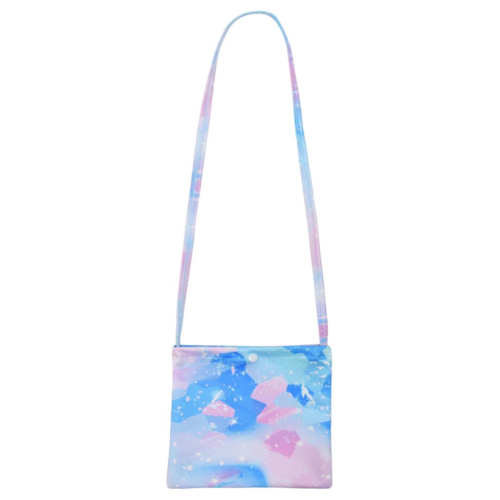 Cartoon Digital Printing, Medium And Large Girls' Dress, Flying Sleeves, Milk Silk Skirt + Bag 2286.