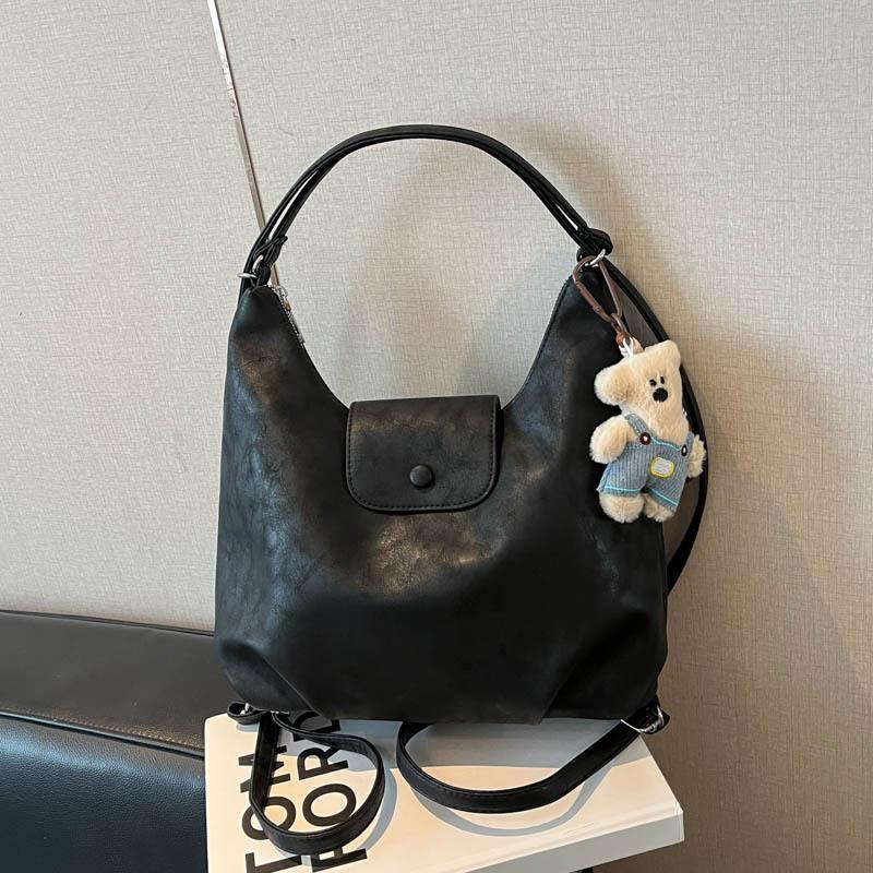 Schoolbag Commuter Bag Women's 1011 New Backpack Premium Texture Travel Backpack Large Capacity Shoulder Messenger Bag