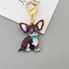 10pcs Creative Gift Dog Keychain for Birthdays Holidays Alloy Key Organiser Ornament Perfect for Personalization