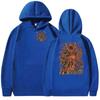 Game Monster Hunter Akantor The Black God Hoodie  Vintage Long Sleeve Fashion Sweatshirt Player Pullover Clothing Hoodies