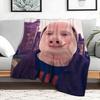 John Pork Fluffy Soft Blankets & Throws Cute Blanket Plaid Luxury Cover Throw Sofa Knee Microfiber Star H Anime Child Home
