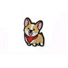 Aufnäher Tier Corgi Dackel Corgi Abzeichen Aufbügler für Kleidung Aufnäher Kleidung Stickerei Nähen Stoff Hundemuster Applikationen