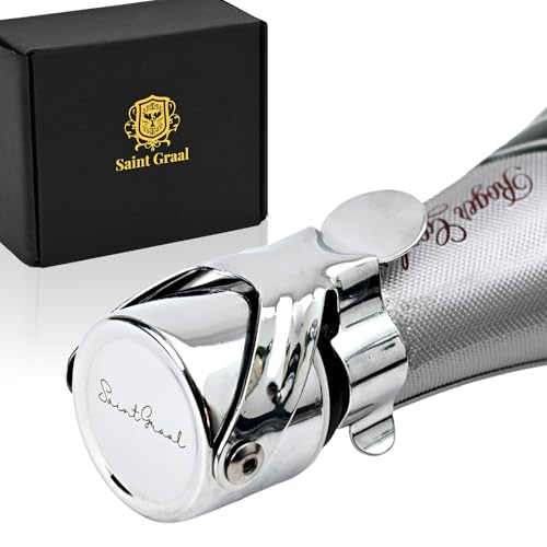 

[Sommelier Recommended] SaintGraal Wine Stopper, Champagne Stopper, Stands Horizontally, Bottle Cap, Sake, Sparkling Wine, Stylish Gift