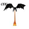Creative Home Interior Decor Fire-breathing Dragon Figurine, Durable PLA Flying Book Stopper, Halloween Decoration 3D Print Fantasy Ornament