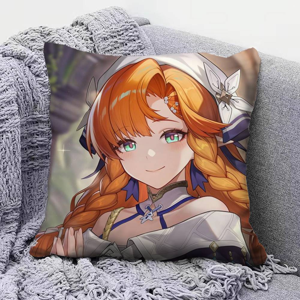 Wuthering Waves WuWa SIGRIKA Pillow Covers Home Sofa Cushion Covers and Aecorative Custom