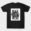 Taille asiatique Coton Unisexe T-shirt Imprimé T-shirt Légende Rock and Roll Impression sans découpe Coupe Regular