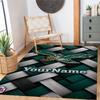 Philadelphia Eagles Customizable Name Floor Mat Suitable For Dining Room Foyer Bedrooms Decorate Room Antislip Carpet Decorate Offices