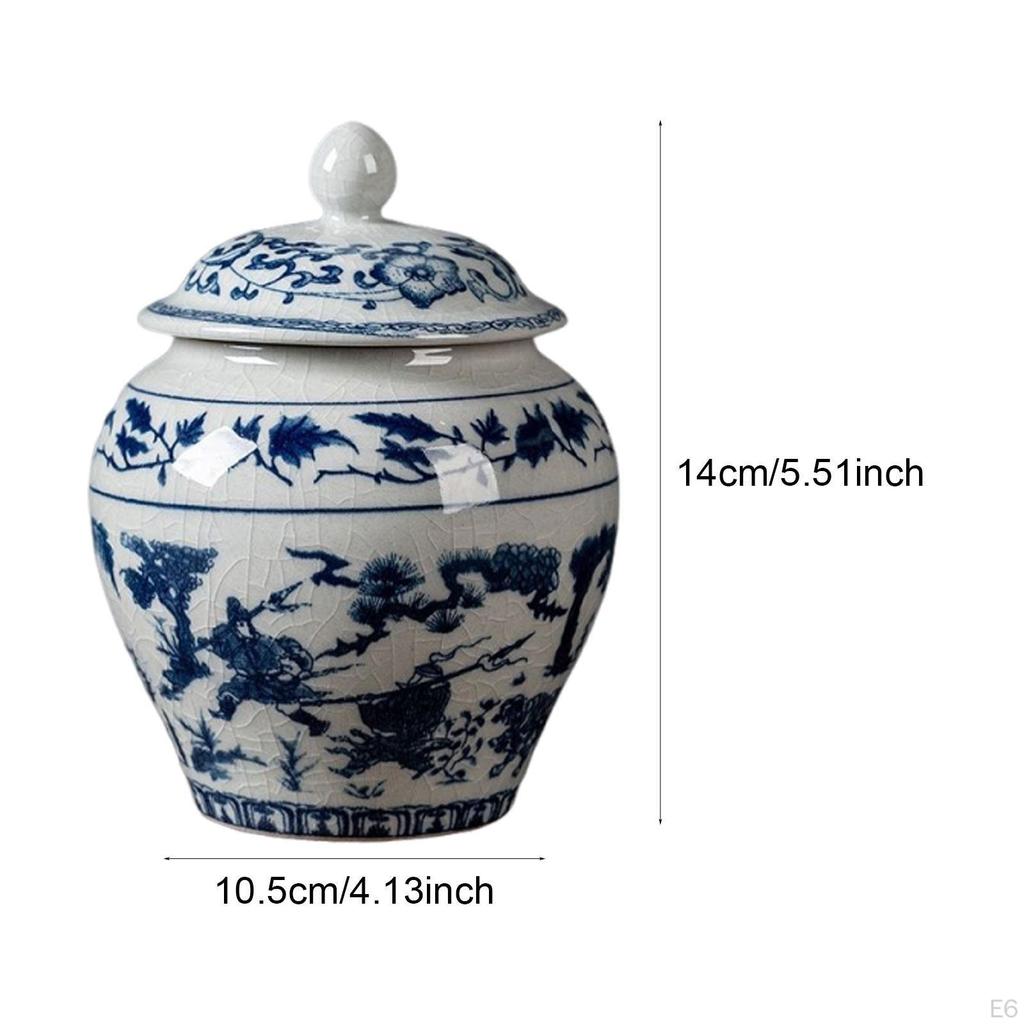 Keramik Teevorratsdose Haushaltstischdekoration, Praktisch, Dekorativ Robust Chinesisch