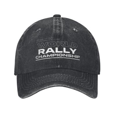 WRC Världsmästerskapet i rally Herr Dam Basebollkeps Racing Sliten Denimkeps Keps Vintage Utomhus Rese Presentkeps