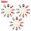 10/20/30pcs DIY Full Drills Diamond Painting Christmas Tree Pendant Hanging Ornament Christmas Decoration Natal Navided