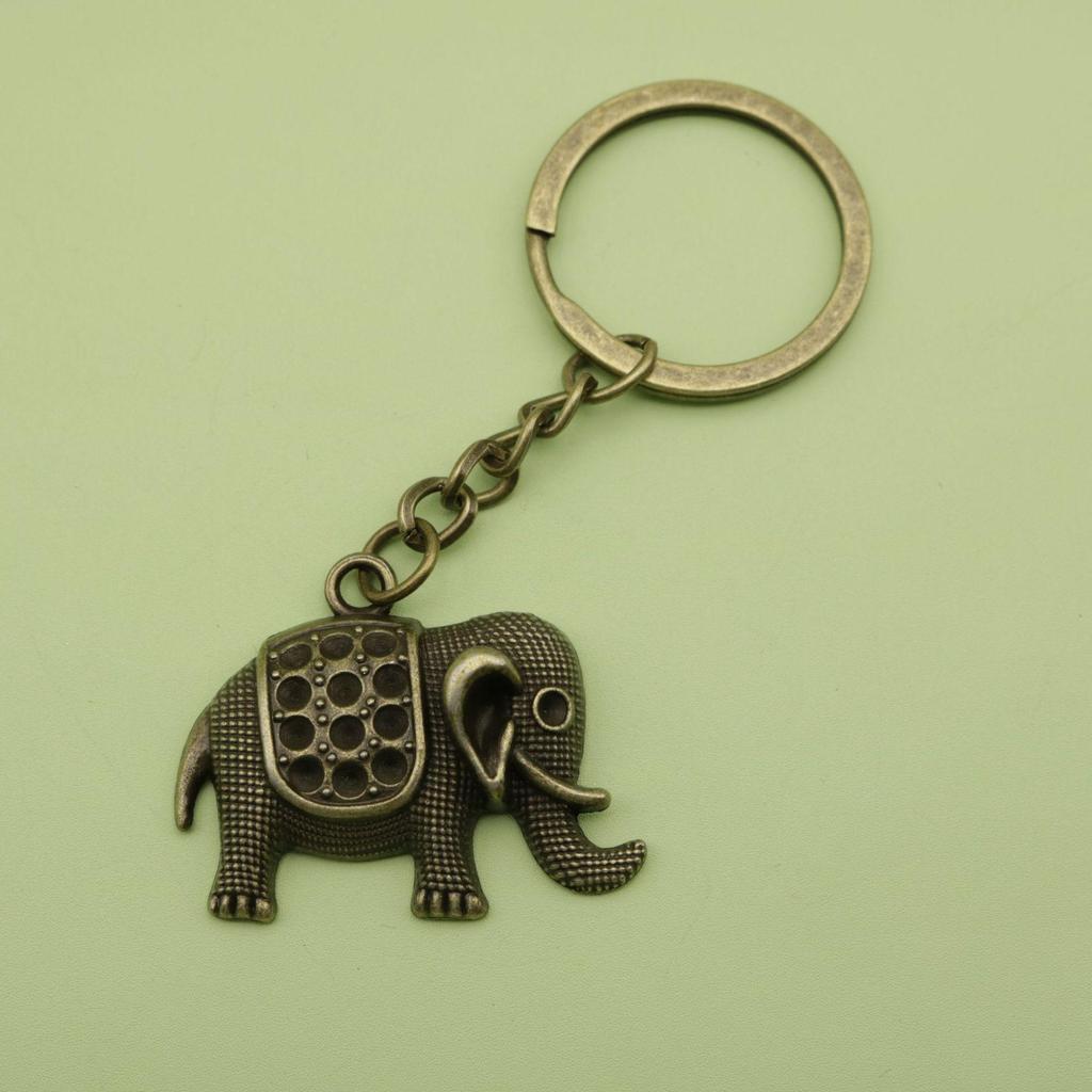 Simple Elephant Keychain Pendant: Hot Selling Jewelry