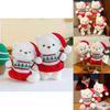 Adorable Christmas Jointed Bear Plush Toy For Kids Perfect For Cuddling And Decoration