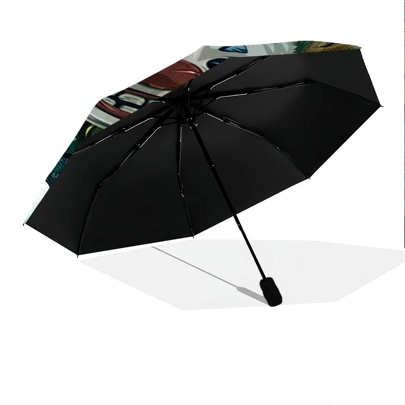 Joker Dual Madness Folding Umbrella Suitable For All Seasons Durable Travel Umbrella Umbrella Gift