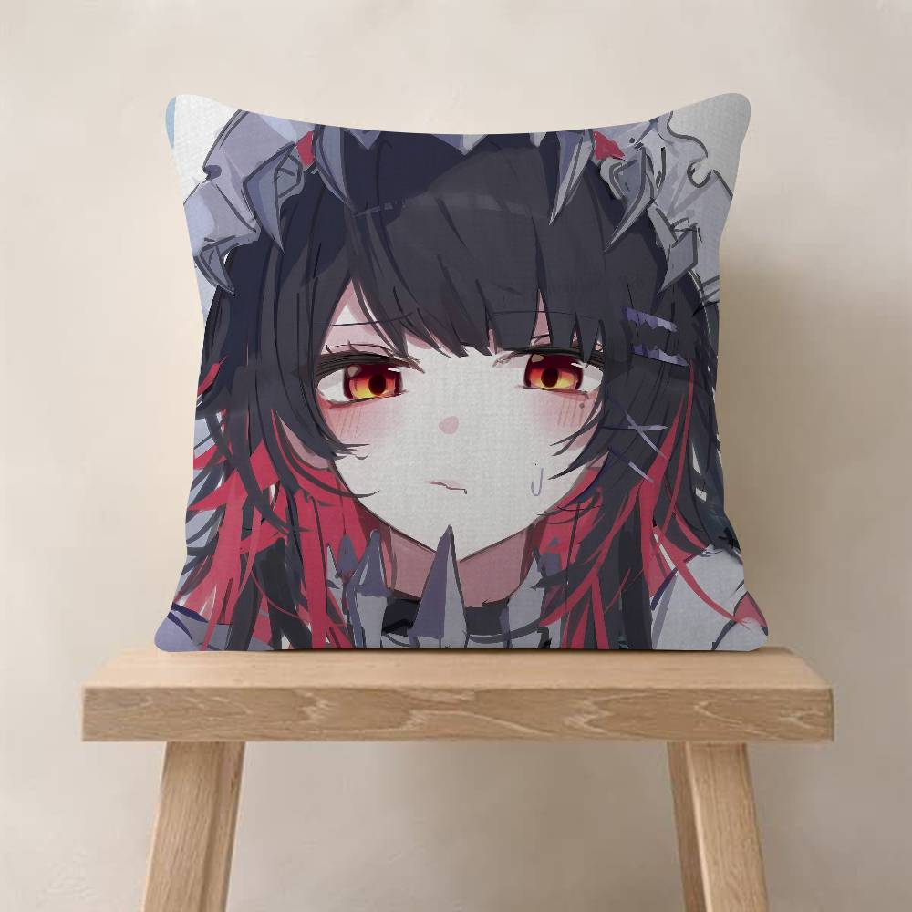 Game Cute Zenless Zone Zero Cushion Cover Decorative Pillow Sofa Home Decor Case Pillow Cases