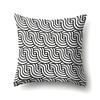 Polyester Pillow Case Geometric Home Printed Pillow Waist Cushion Cover Car Cushion Head Cushion Cover