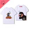 The Mole Story Krtek Vintage Cartoon Anime Shirt Short Sleev Unisex Women Cotton Round Neck Casual Loose Funny Tshirt Kid Fashion