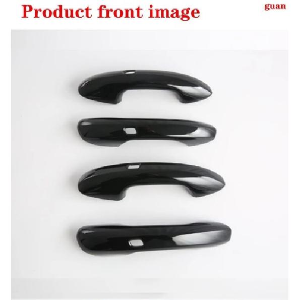 Car Handle Decorative Strip Black For Mercedes-Benz GLC Coupe 2024-2026