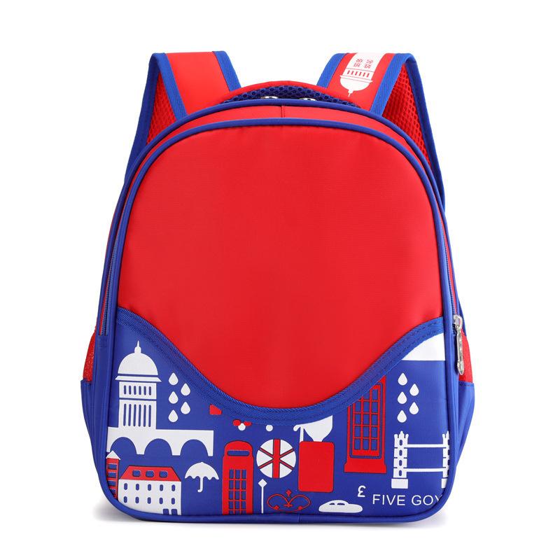 Kindergarten schoolbag backpack printing training tutoring class early education children travel backpack custom